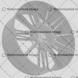 Alloy wheel isolated